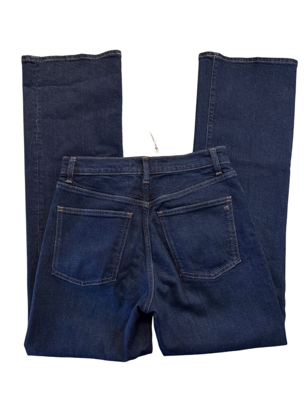 Madewell Womens Relaxed Bootcut Jeans~Size 26~Foundry Wash (Dark Blue) NWT L7 24 - Picture 8 of 11